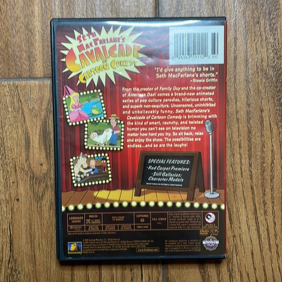 Seth Mac Farlane's Cavalcade of Cartoon Comedy | Uncensored DVD | Comedy - Picture 3 of 3